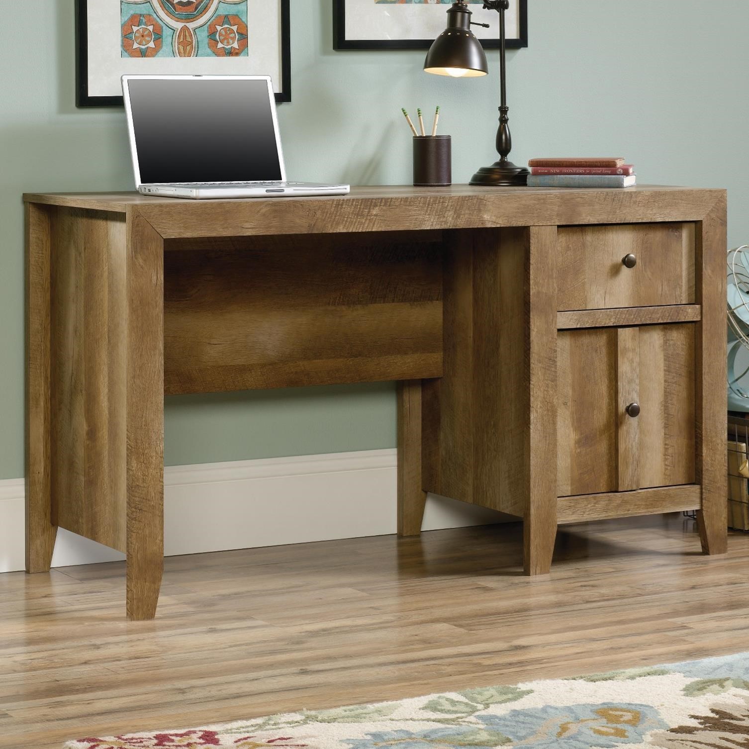 Sauder Dakota Pass 420196 Desk with File Drawer Westrich Furniture & Appliances Single